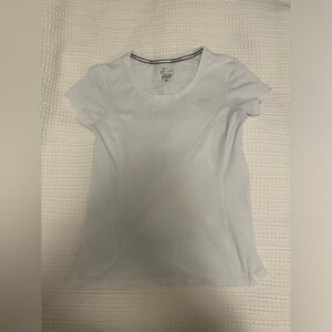 White Nike Running Dri-Fit T-shirt (S)